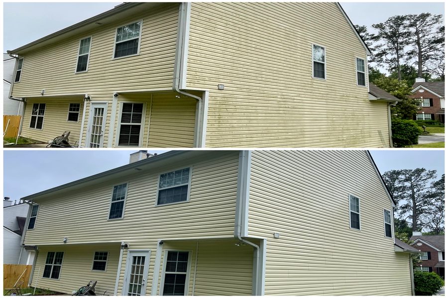 House Washing Before & After 2